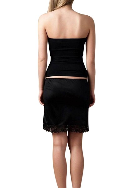 Dantel Detaylı Kısa Jupon 0614 fırsatları