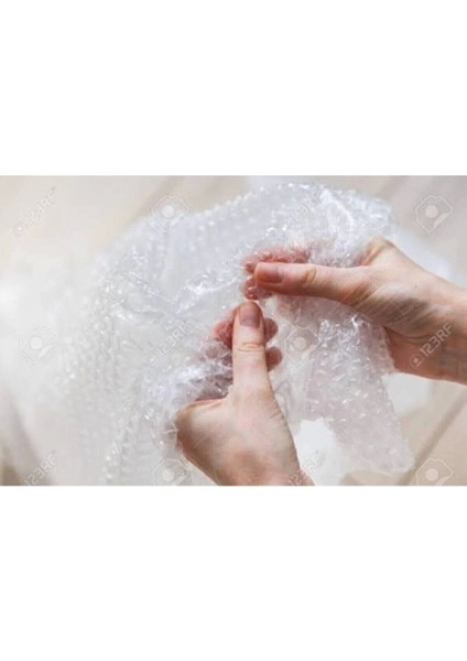 4 Adet Balonlu Naylon 20cm x 20 mt Toplam 80 Metre Ambalaj Naylonu Patpat Pıt Pıt 35 gr