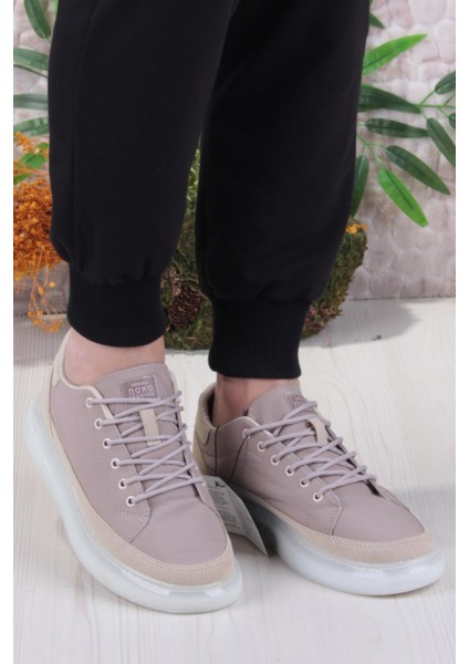 Noka Oleon Rahat Memory Foam Iç Taban Keten Sneaker Erkek Ayakkabı