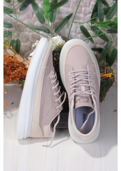 Noka Oleon Rahat Memory Foam Iç Taban Keten Sneaker Erkek Ayakkabı