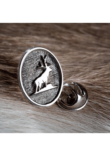 Deer Gümüş Broş 01 fiyatları