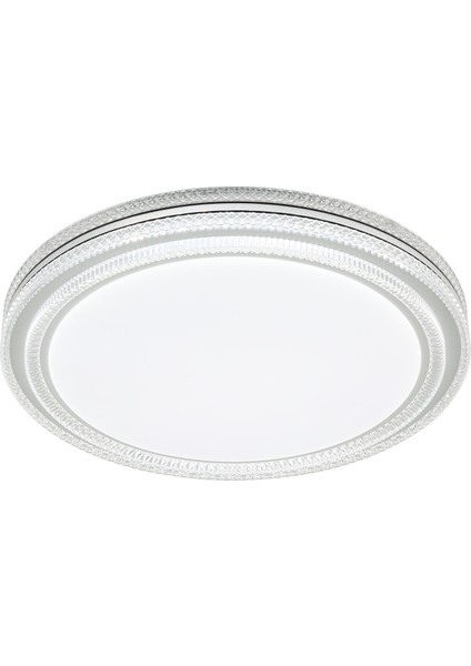 Eos-05 Modern LED Tavan Avizesi 3 Işık Rengi(Beyaz, Sarı ve Günışığı) Şık ve Enerji Tasarruflu Çap: 50CM Aydınlatma