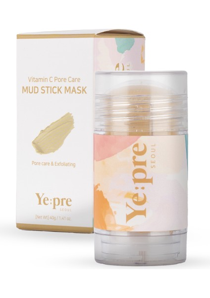 Vitamin C Pore Care Mud Stick Mask Gözenek Temizleyici Yatıştırıcı Kil Maskesi Kore 40g fiyatları