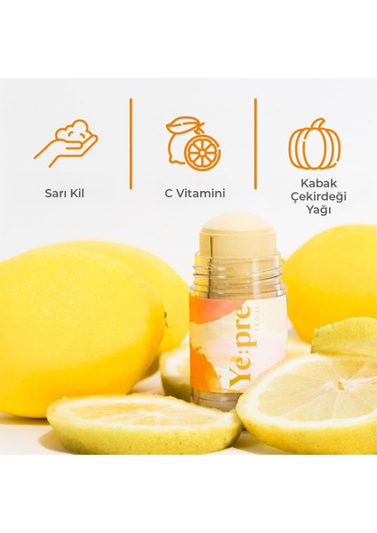 Vitamin C Pore Care Mud Stick Mask Gözenek Temizleyici Yatıştırıcı Kil Maskesi Kore 40g modelleri