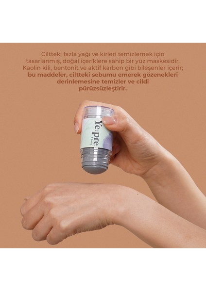 Kaolin Purifying Mud Stick Mask Siyah Nokta Temizleyici Sebum Dengeleyici Kil Maskesi Kore 40g indirimleri