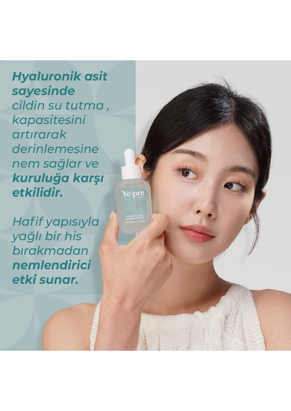 Birch Hyaluron Calming Ampoule Yoğun Nemlendirici Ampul Huş Ağacı Hyaluronic Acid Kore 30ml indirimleri