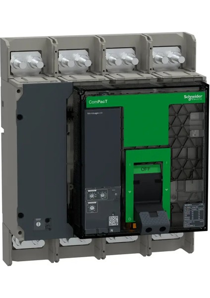 C100N420FM 1000A 50KA 4 Kutup Mic 2.0 Ter.man.kor. Şalter