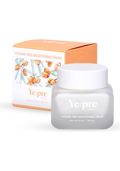 Vitamin Tree Brightening Cream Ton Eşitleyici Nemlendirici Niacinamide Kore 50ml fiyatları
