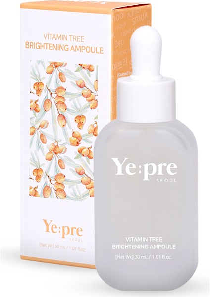 Vitamin Tree Brightening Ampoule Ton Eşitleyici Ampul Niacinamide Kore 30ml