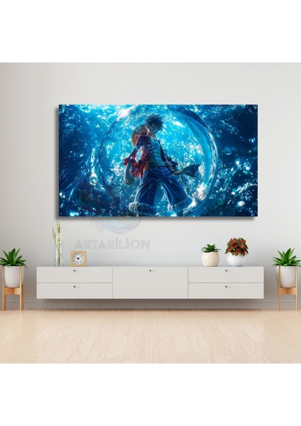 Kanvas Anime Tablosu One Piece Luffy Dijital Baskı Kanvas Tablo Dizi Film Anime Tablosu fiyatları