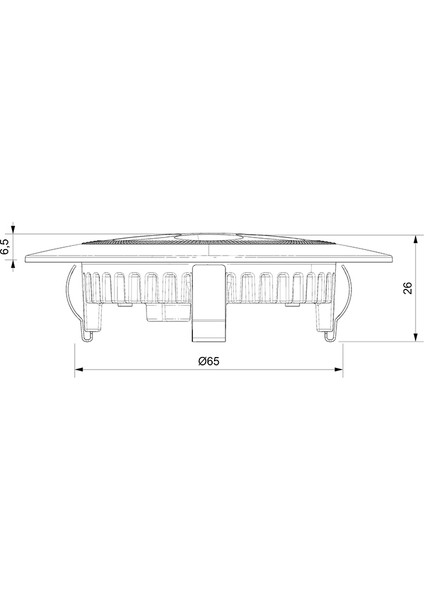 Power 12-24V3W Spot LED Dekoratif Lamba Dokunmatik SSPZ600WB
