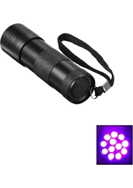8010 Uv Active Işıklı Askılı Mini El Feneri