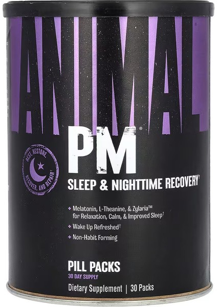 Pm 30 Packs - Sleep + Repair Recovery + Gaba + Valerian Root + Gh + Akg + Panax)