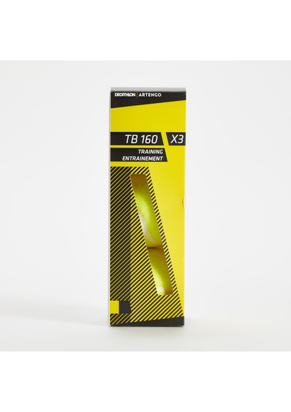 Tenis Topu - 3 Adet - Sarı - TB160