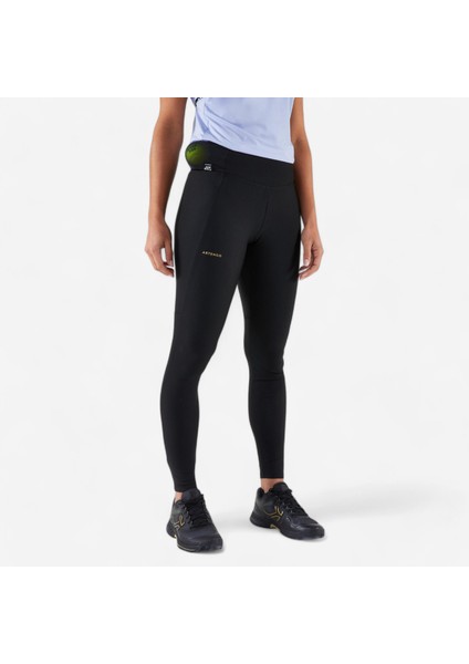Kadın Tenis Taytı - Siyah - Dry Hip Ball Beden: M / W30 L31 ,