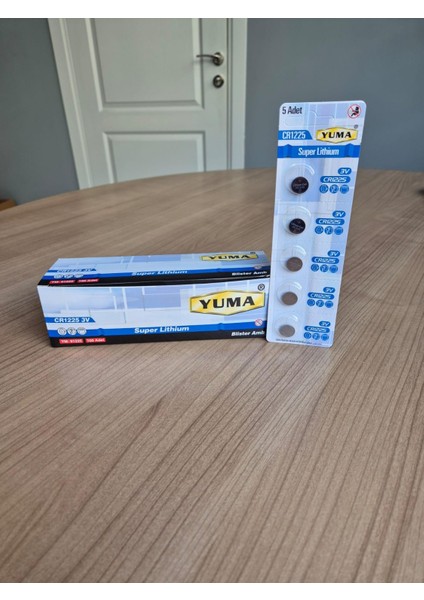 Düğme Pil CR1225 3V 5 Adet Yuma Pil fiyatları