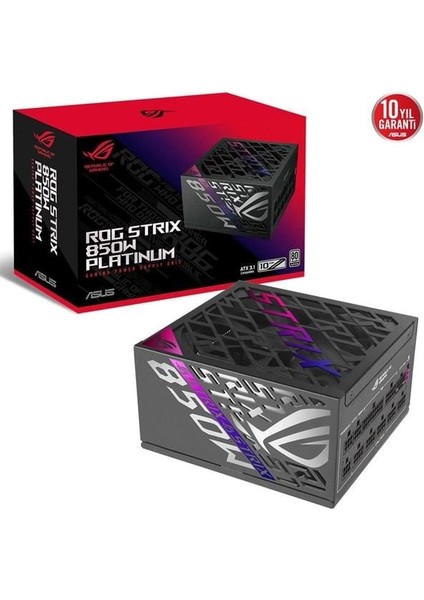 850W 80+ Platınum Rog Strıx 850P Tam Modüler Power Supply