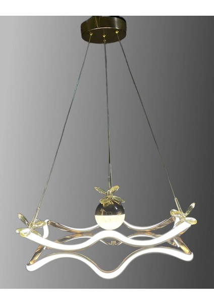 Serçe'den modern salon ve oturma odası led avize