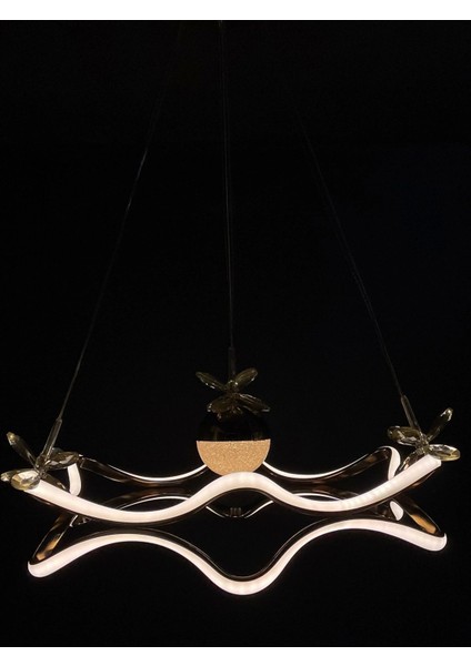 Serçe'den modern salon ve oturma odası led avize indirimleri