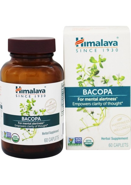 Organik Bacopa 60 Tablet