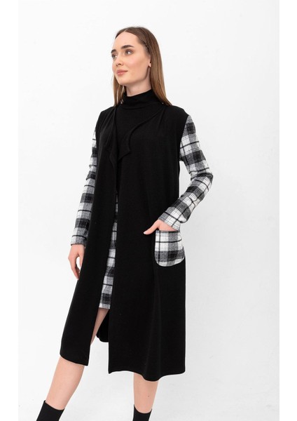 Oduncu Kol ve Cep Detaylı Triko Hırka fırsatları