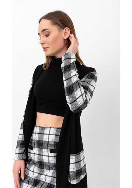 Oduncu Kol ve Cep Detaylı Triko Hırka indirimleri