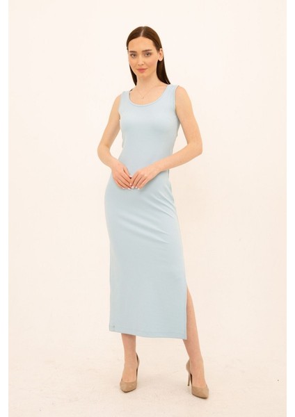 Yırtmaç Detay Yazlık Kaşkorse Ince Fitilli Elbise indirimleri