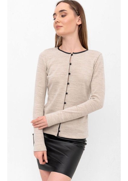 Triko Düğmeli Hırka