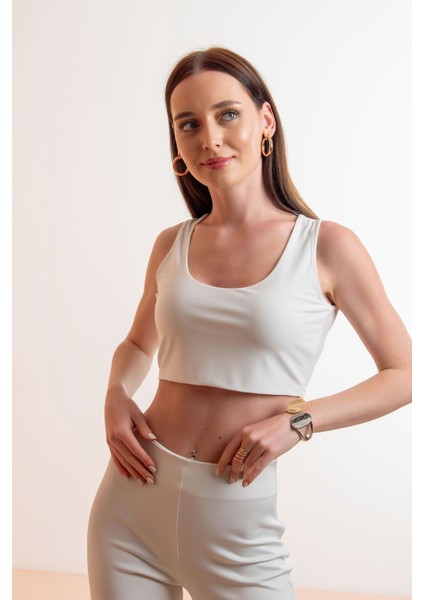 U Yaka Basic Bluz & Crop