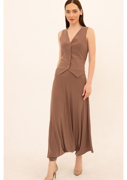 Düğmeli Klasik Kesim Yelek indirimleri