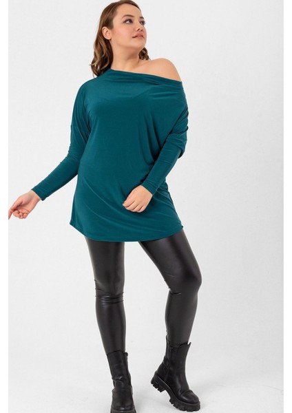 Büyük Beden Kayık Yaka Bluz & Tunik fırsatları