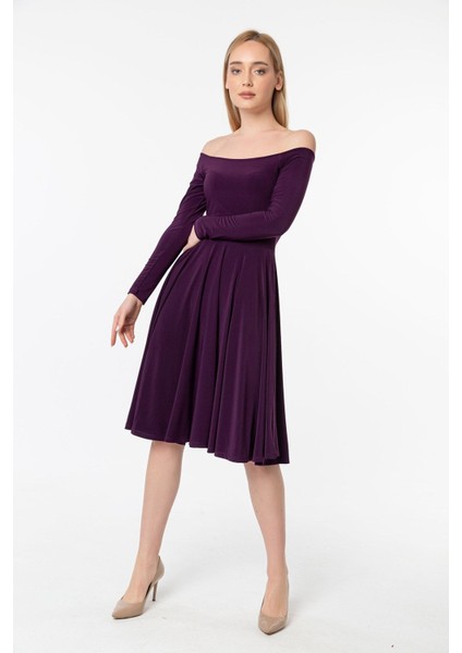 Madonna Yaka Kloş Elbise