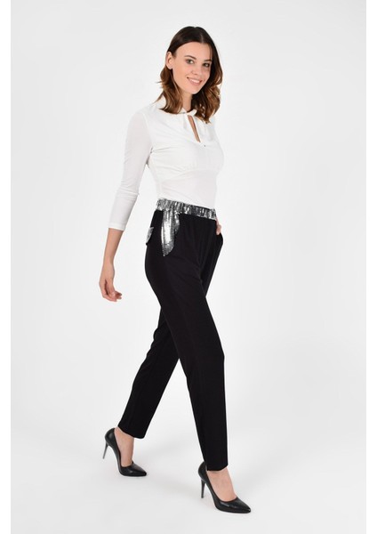 Kadın Pul Payet Detay Pantolon fiyatları