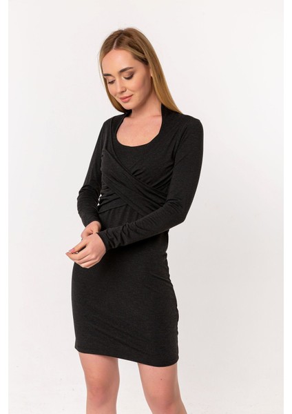 Yaka Detay Elbise fırsatları