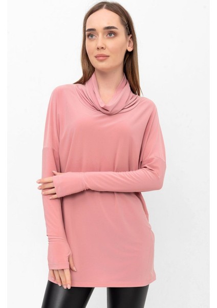 Degaje Yaka Kol Ucu Yarım Eldiven Detaylı Bluz modelleri
