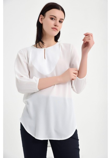 Yaka Detay Bluz fiyatları