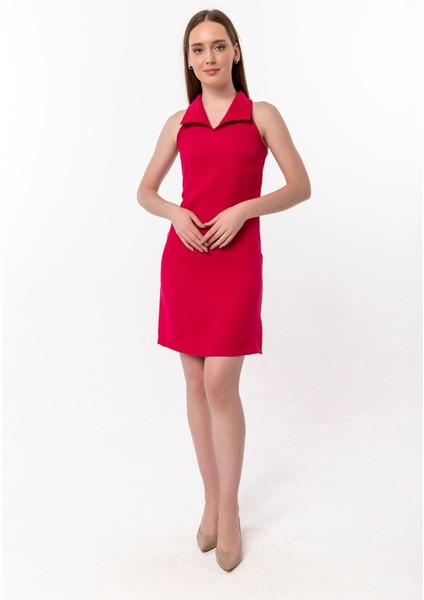 Gömlek Yaka Detaylı Mini Elbise fiyatları