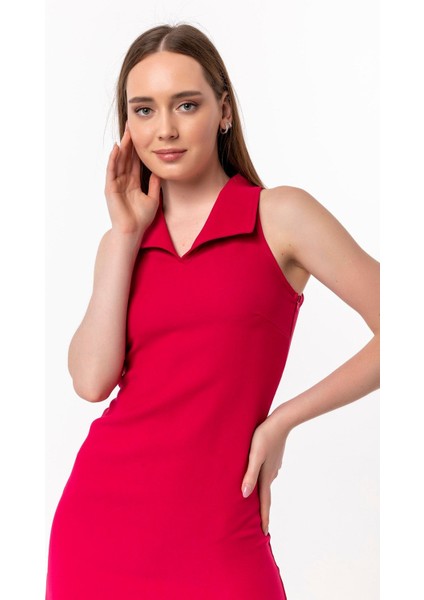 Gömlek Yaka Detaylı Mini Elbise indirimleri