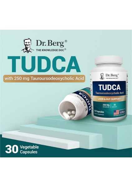 Tudca For Liver Health, Bile Flow, Gallbladder Support, And Digestive Health* - 30 Capsul indirimleri