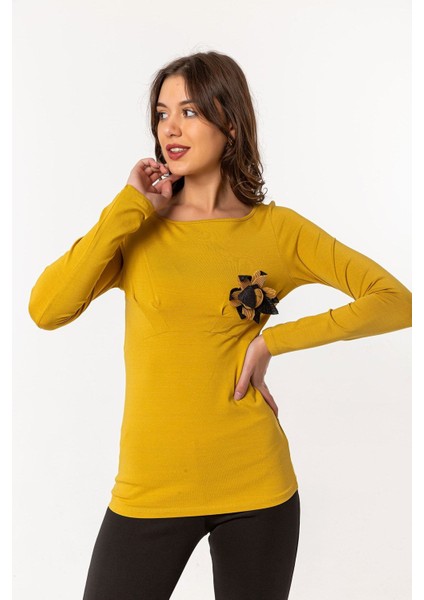 Yaka Detaylı Bluz modelleri