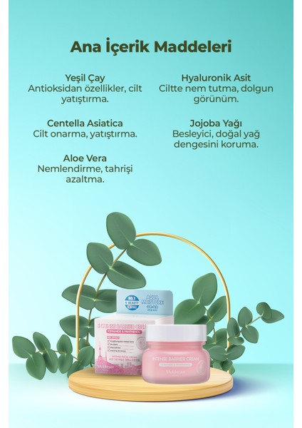 Hassas Ciltler Için Yatıştırıcı, Nemlendirici, S.o.s Bakım Seti - Bariyer Krem & Serum Tonik