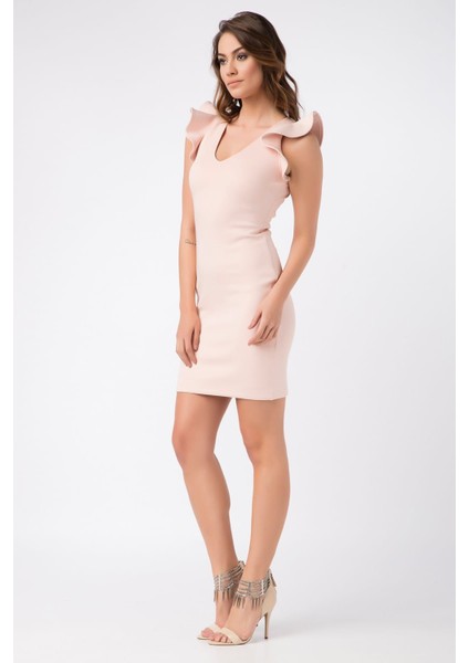 Kadın Kol Detay Elbise