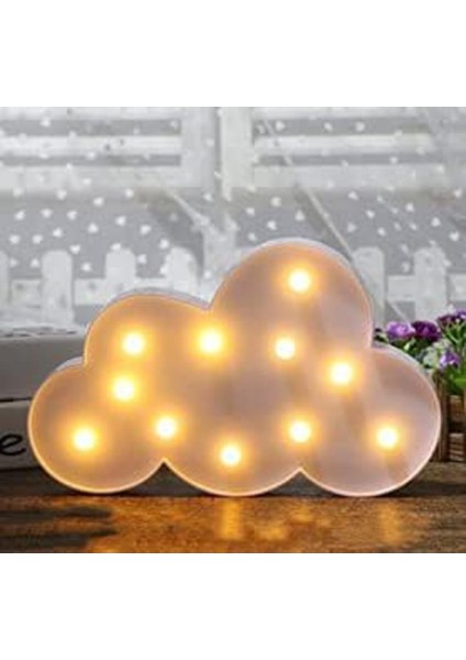 Ezlgrup ışık bulut çocuk odası gece lambası dekoratif led aydınlatma ezlgrp 971895