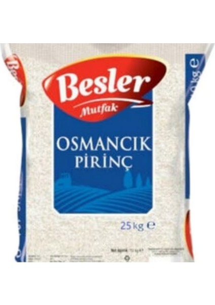 Mutfak Osmancık Pirinç 25 kg