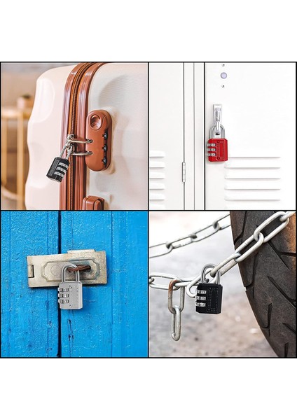 20 mm. Şifreli Valiz Kilidi - Seyahat Bavul Kilidi - Çanta Kilidi - Asma Kilit - Şifreli Seyahat Kilidi - Dolap Kilidi - Şifreli Kilit - Padlock fiyatları