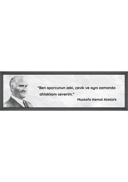Statik tutunma özellikli tablo - poster atatürk (model- 18) 30 cm x 100 cm 11