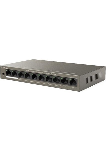 8port 63W Full Poe TEF1110P-8-63W 10/100 Yönetilemez Switch fiyatları