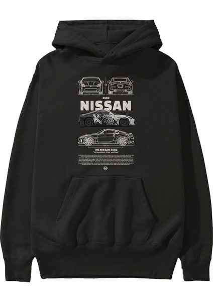 Nıssan 350Z 4 Ön Baskılı Hoodie Oversize Kapüşonlu Sweatshirt Erkek Kadın Unisex fiyatları