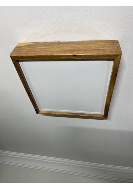 Ahşap çerçeve tavan led aydınlatma avize 30*30 cm salon yatak odası mutfak 6500k beyaz ışık kare