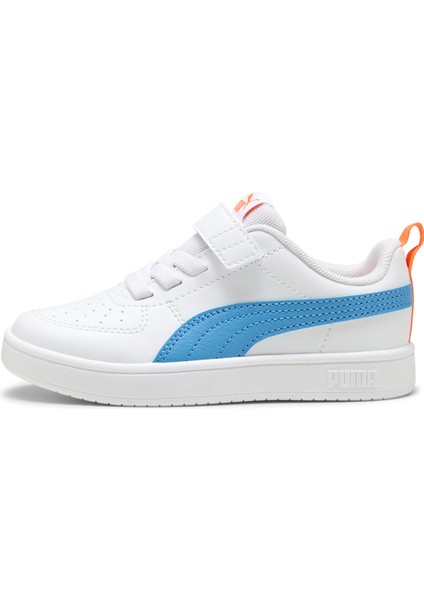 Beyaz - Mavi Kadın Yürüyüş Ayakkabısı 38583637-PUMA Rickie Ac+ Ps Puma Wh